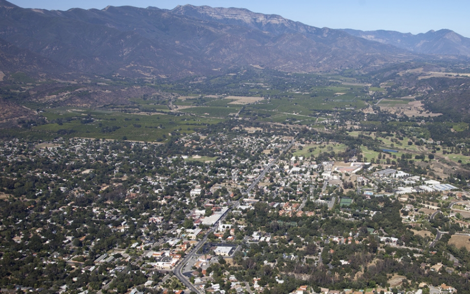 Ojai Aerial 1