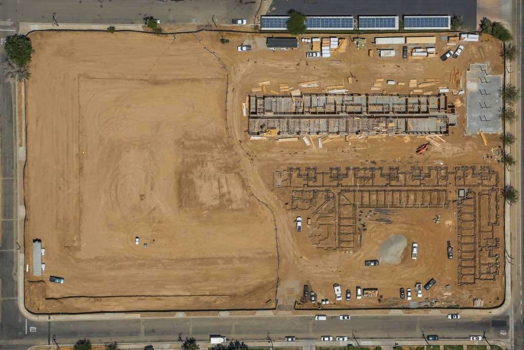 Aerial Construction Photo