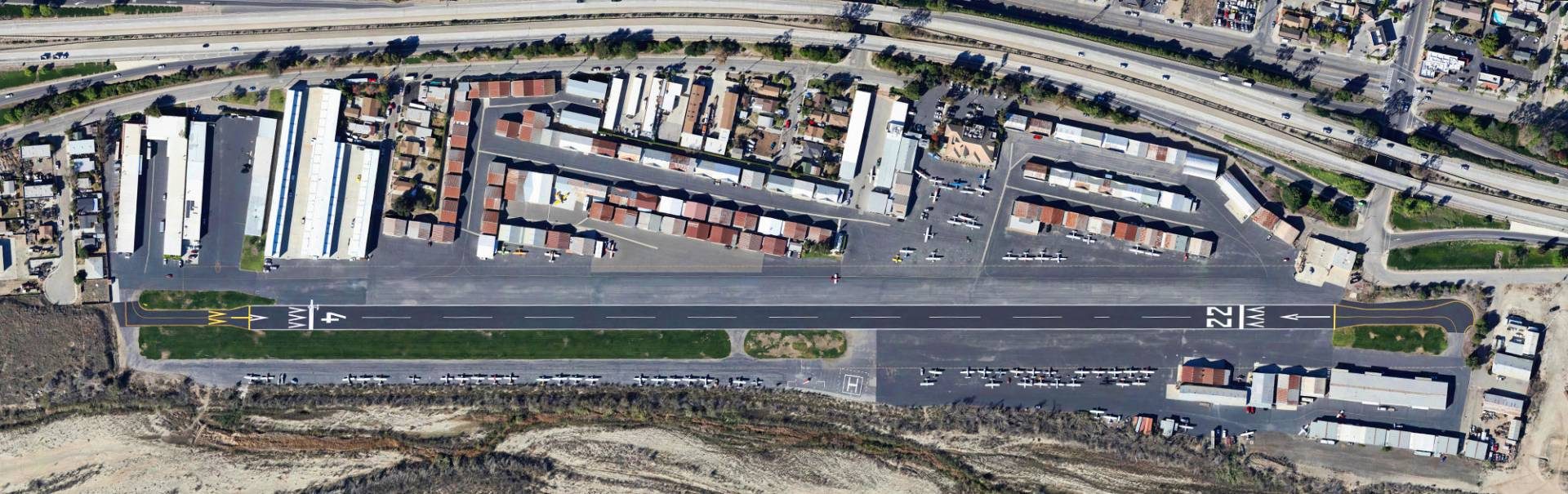 Santa Paula Airport Aerial Photograph